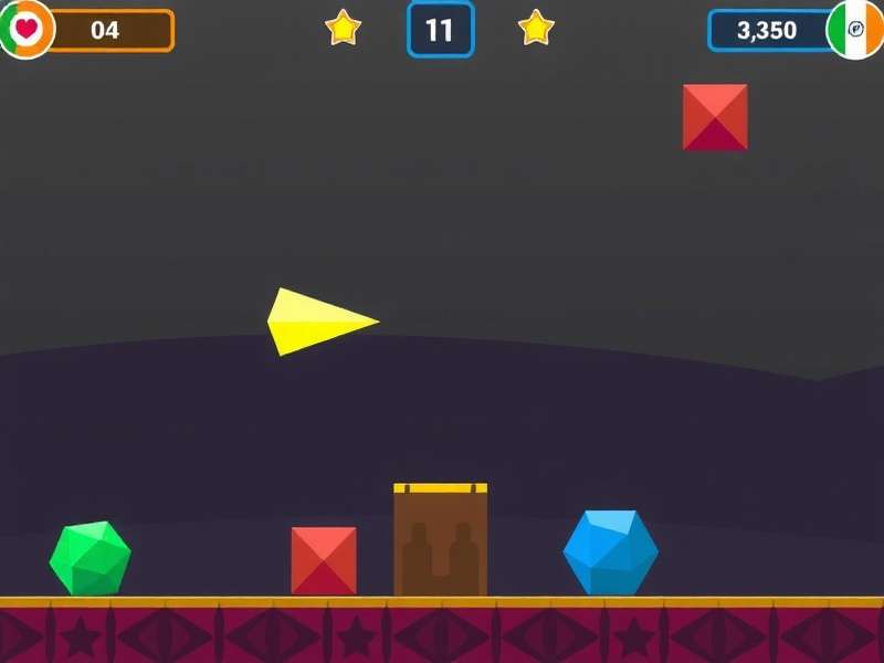 Collage of Geometry Dash level difficulties from easy to extreme demon