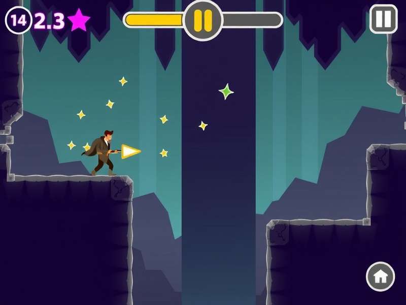 Geometry Dash gameplay scratch interface showing level design