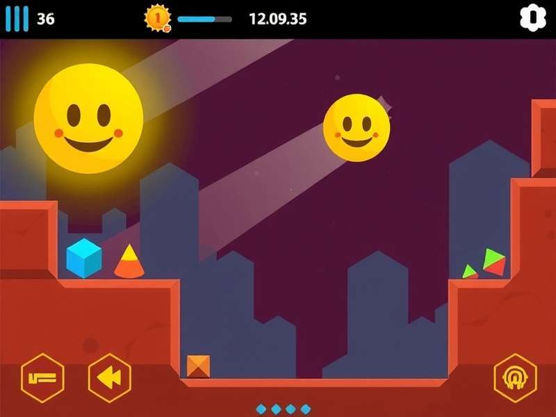 Geometry Dash Ship transitioning to Wave mode in chaotic gameplay