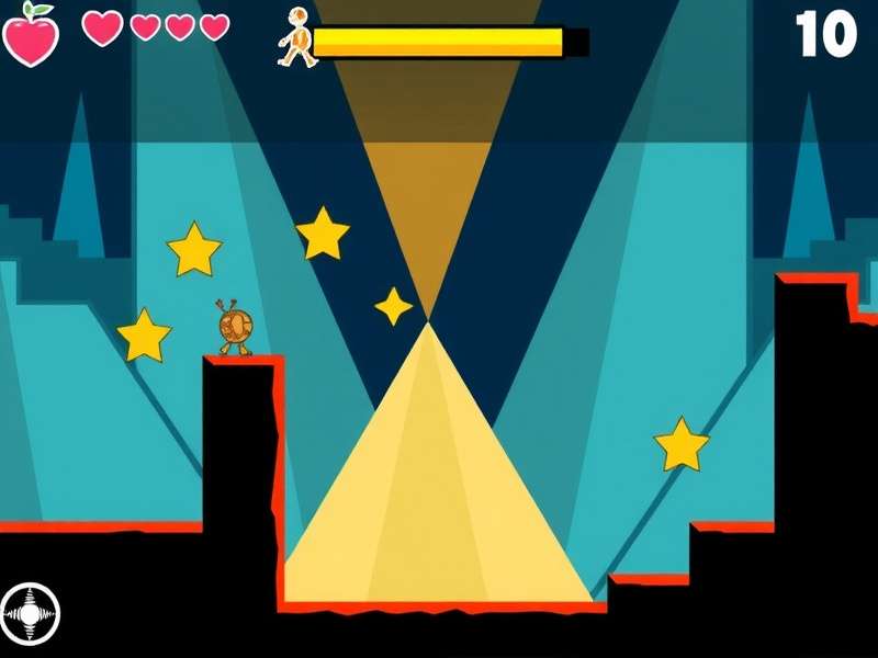 Close-up of gaming controller with geometric pattern background