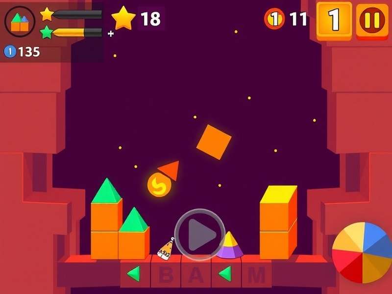 Geometry Dash gameplay screenshot showing intense obstacles