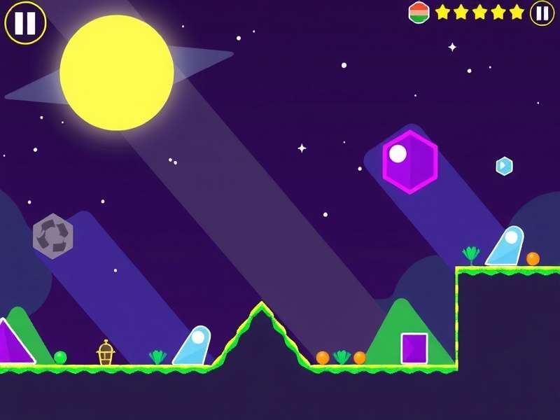 Game level editor interface with numerous tools and objects