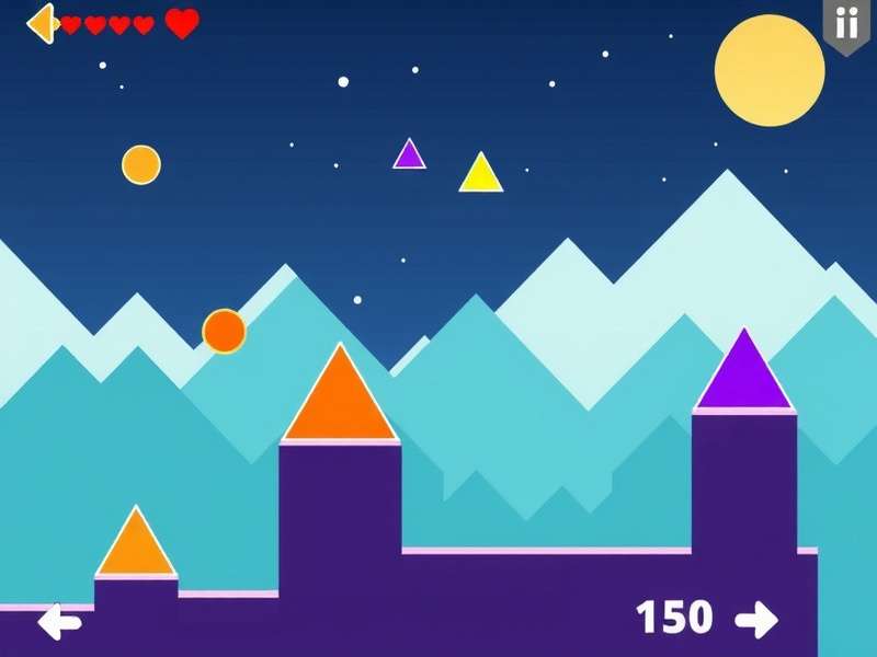 Geometry Dash gameplay on a high-end gaming setup