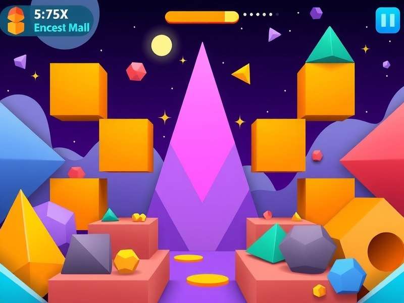 Collage showing the evolution of Geometry Dash games from classic to latest versions