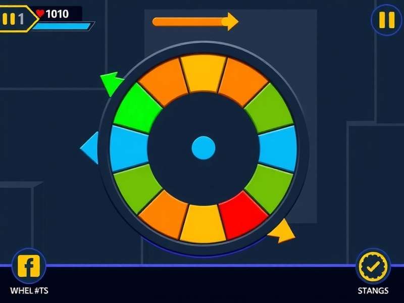 Geometry Dash Game Mode Wheel Visualization showing all 8 game modes with icons and descriptions