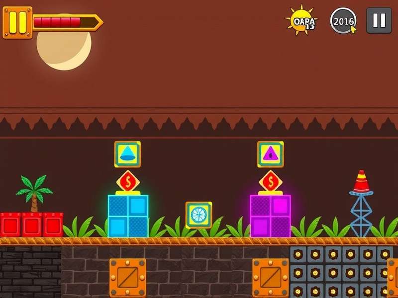 Detailed visualization of Geometry Dash gameplay mechanics showing hitboxes and timing windows