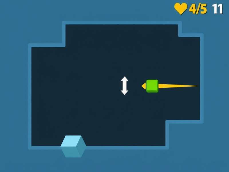 Geometry Dash Online Free gameplay screenshot showing colorful obstacles and the cube character