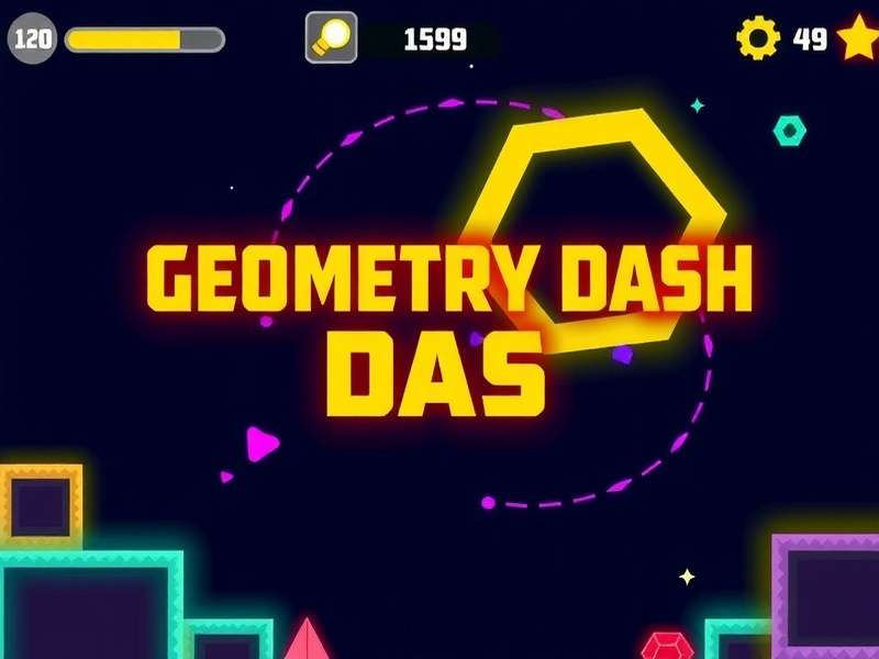 Geometry Dash intense gameplay scene showing cube jumping over spikes