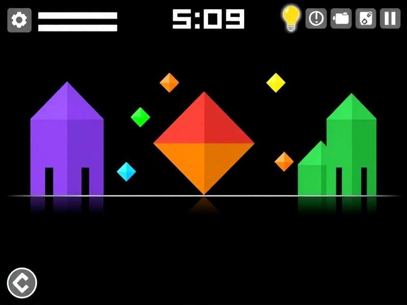 Geometry Dash gameplay on Android and Chrome