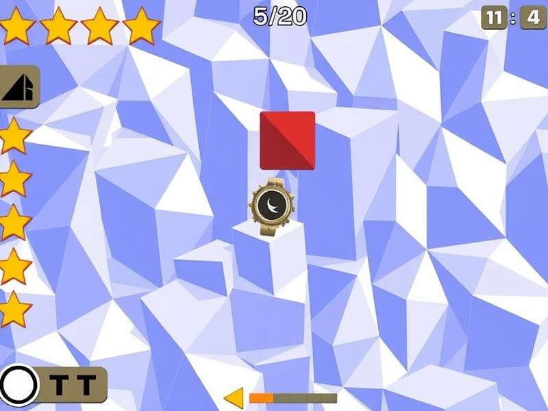 Geometry Dash gameplay showcasing vibrant colors and geometric obstacles