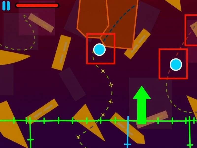 Advanced Geometry Dash custom game mode editor interface showing wave mode customization