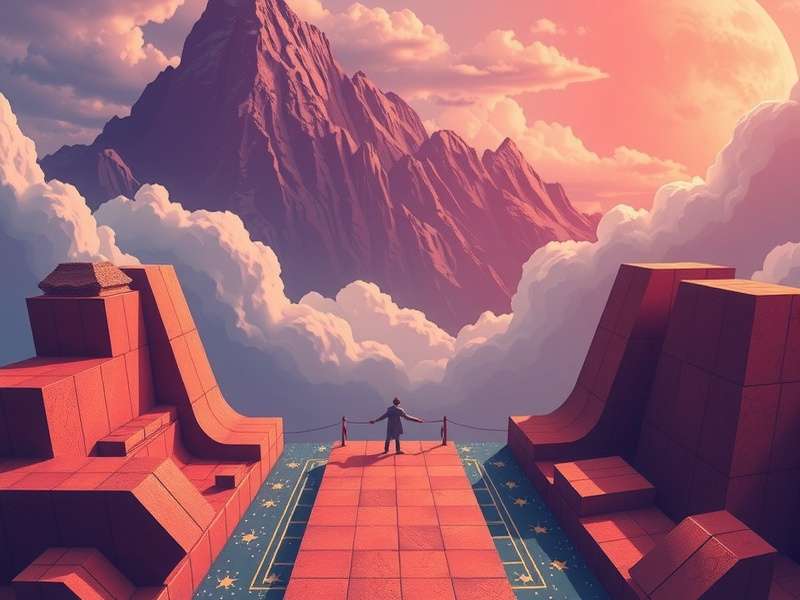 Geometry Dash intense gameplay scene showing cube and obstacles