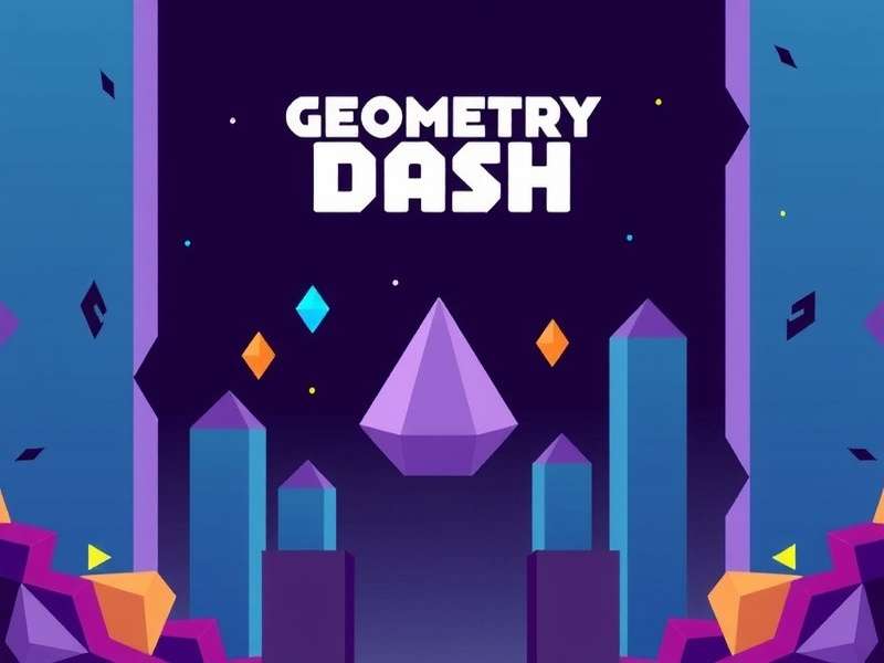 Geometry Dash game play online free – vibrant rhythm platformer action with geometric obstacles and neon aesthetics
