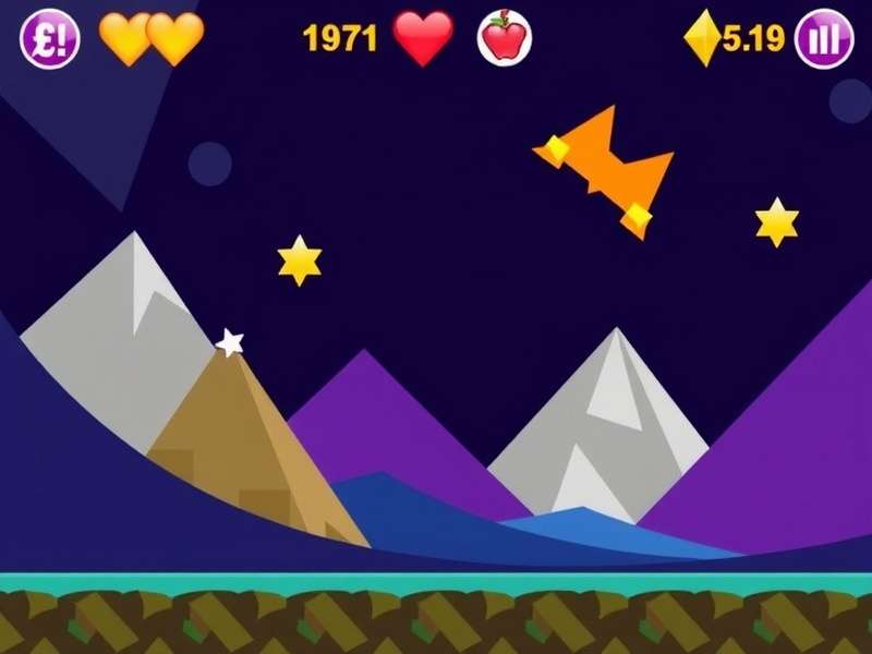 Geometry Dash Free Online Game gameplay screenshot showing vibrant geometric levels and rhythm-based platforming